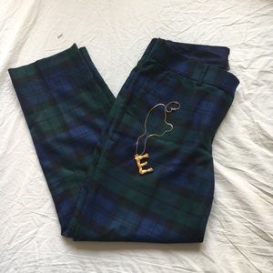 J Crew Plaid Pants